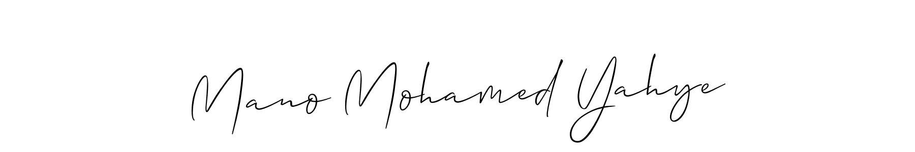 Here are the top 10 professional signature styles for the name Mano Mohamed Yahye. These are the best autograph styles you can use for your name. Mano Mohamed Yahye signature style 2 images and pictures png