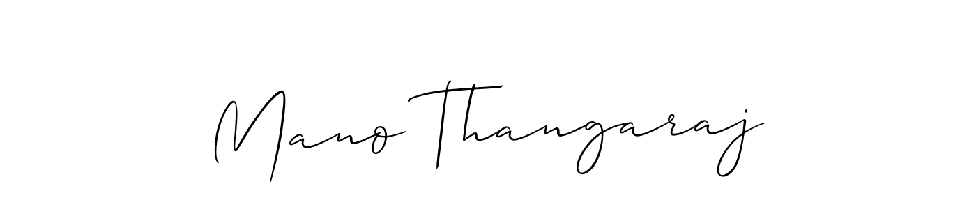 Make a beautiful signature design for name Mano Thangaraj. Use this online signature maker to create a handwritten signature for free. Mano Thangaraj signature style 2 images and pictures png