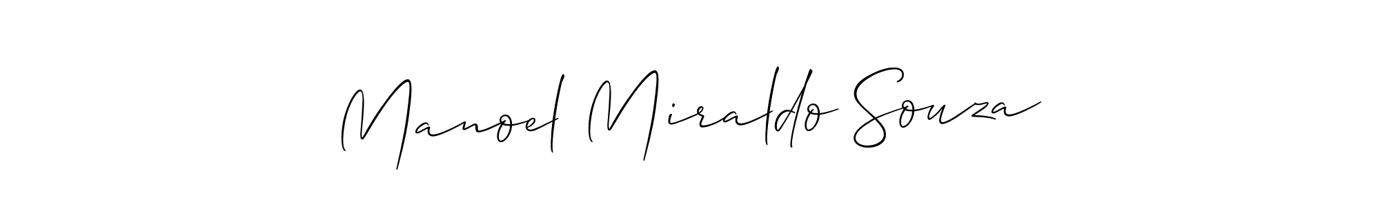 Make a beautiful signature design for name Manoel Miraldo Souza. Use this online signature maker to create a handwritten signature for free. Manoel Miraldo Souza signature style 2 images and pictures png