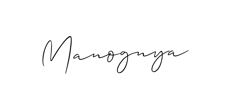 Once you've used our free online signature maker to create your best signature Allison_Script style, it's time to enjoy all of the benefits that Manognya name signing documents. Manognya signature style 2 images and pictures png