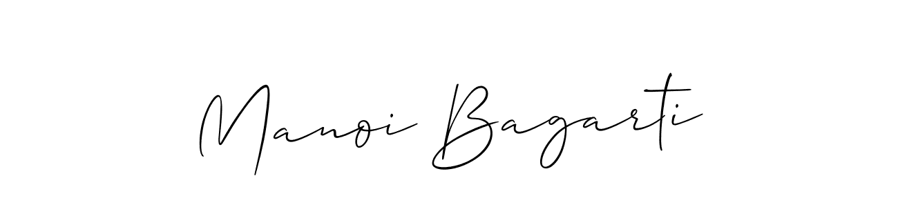 Similarly Allison_Script is the best handwritten signature design. Signature creator online .You can use it as an online autograph creator for name Manoi Bagarti. Manoi Bagarti signature style 2 images and pictures png