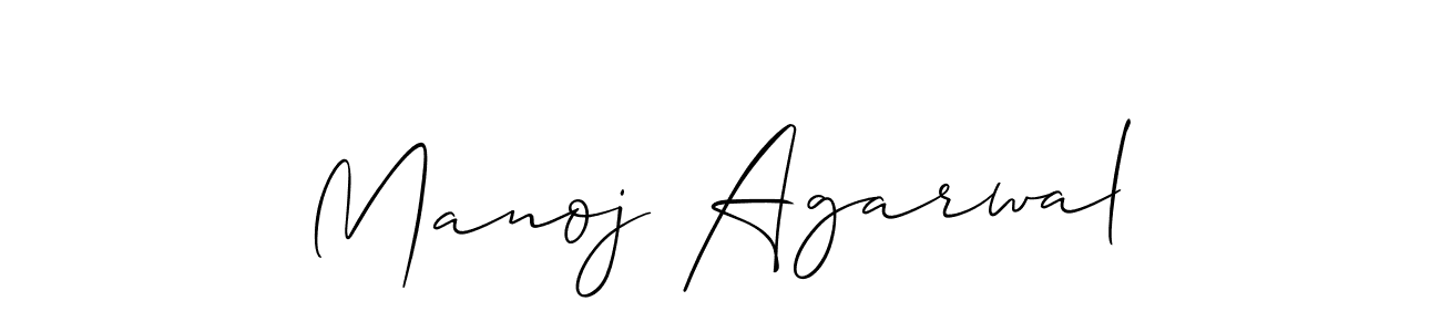 You should practise on your own different ways (Allison_Script) to write your name (Manoj Agarwal) in signature. don't let someone else do it for you. Manoj Agarwal signature style 2 images and pictures png