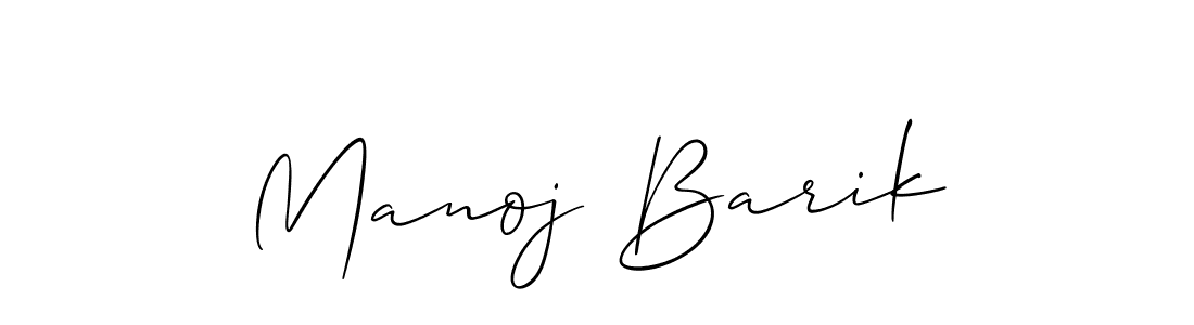 Make a beautiful signature design for name Manoj Barik. Use this online signature maker to create a handwritten signature for free. Manoj Barik signature style 2 images and pictures png