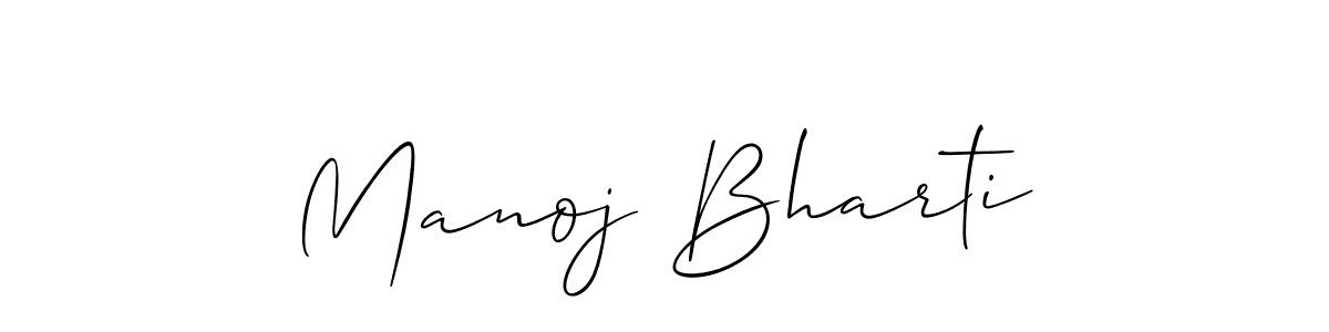 Check out images of Autograph of Manoj Bharti name. Actor Manoj Bharti Signature Style. Allison_Script is a professional sign style online. Manoj Bharti signature style 2 images and pictures png