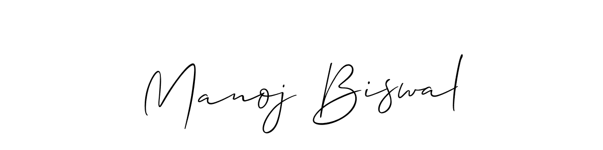 Make a beautiful signature design for name Manoj Biswal. Use this online signature maker to create a handwritten signature for free. Manoj Biswal signature style 2 images and pictures png