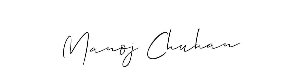 Similarly Allison_Script is the best handwritten signature design. Signature creator online .You can use it as an online autograph creator for name Manoj Chuhan. Manoj Chuhan signature style 2 images and pictures png