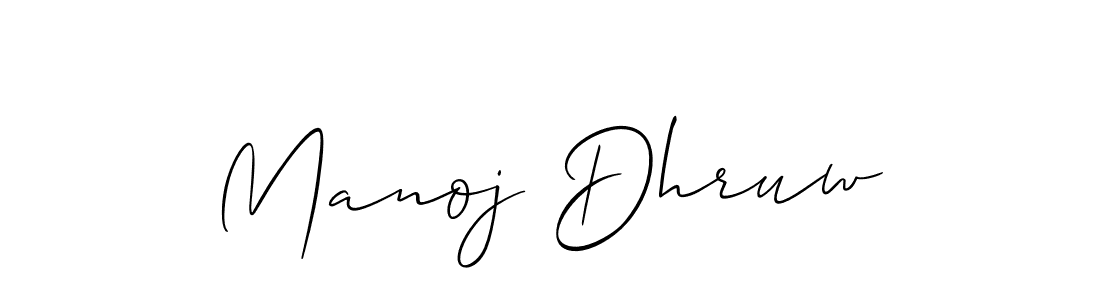 Make a beautiful signature design for name Manoj Dhruw. Use this online signature maker to create a handwritten signature for free. Manoj Dhruw signature style 2 images and pictures png