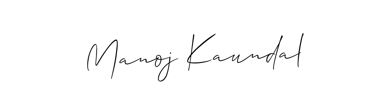 This is the best signature style for the Manoj Kaundal name. Also you like these signature font (Allison_Script). Mix name signature. Manoj Kaundal signature style 2 images and pictures png