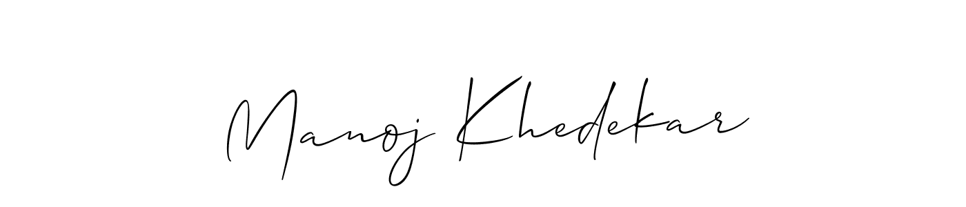 See photos of Manoj Khedekar official signature by Spectra . Check more albums & portfolios. Read reviews & check more about Allison_Script font. Manoj Khedekar signature style 2 images and pictures png