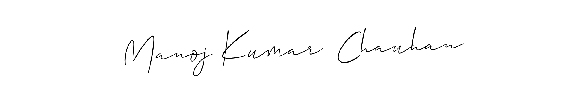 Here are the top 10 professional signature styles for the name Manoj Kumar  Chauhan. These are the best autograph styles you can use for your name. Manoj Kumar  Chauhan signature style 2 images and pictures png