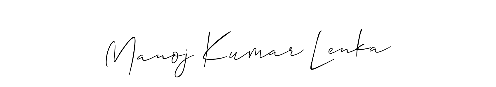 Make a beautiful signature design for name Manoj Kumar Lenka. Use this online signature maker to create a handwritten signature for free. Manoj Kumar Lenka signature style 2 images and pictures png