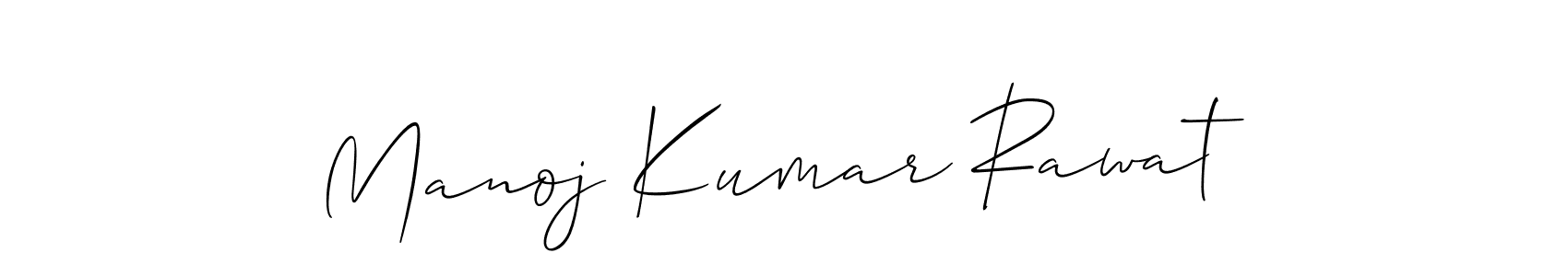 How to Draw Manoj Kumar Rawat signature style? Allison_Script is a latest design signature styles for name Manoj Kumar Rawat. Manoj Kumar Rawat signature style 2 images and pictures png