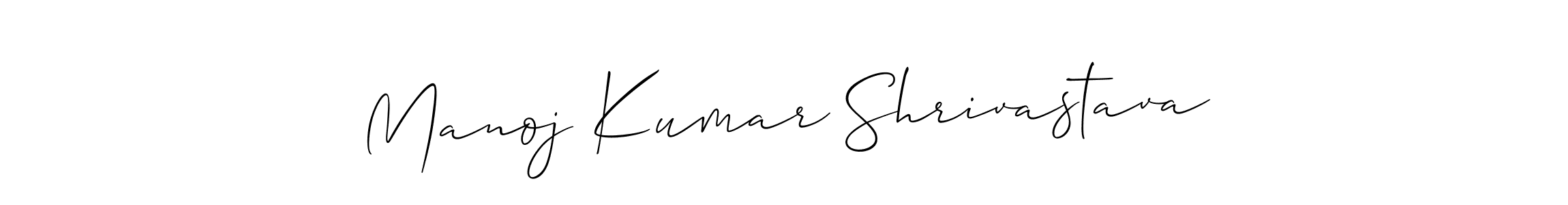 if you are searching for the best signature style for your name Manoj Kumar Shrivastava. so please give up your signature search. here we have designed multiple signature styles  using Allison_Script. Manoj Kumar Shrivastava signature style 2 images and pictures png