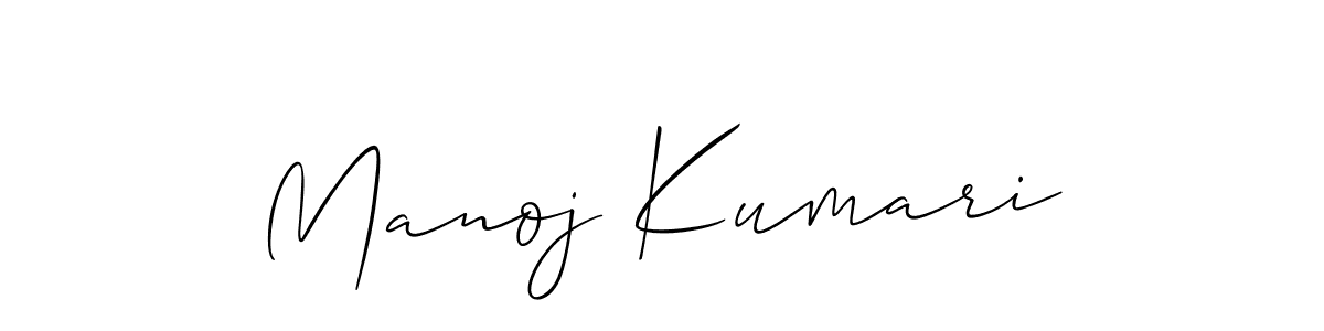 Also You can easily find your signature by using the search form. We will create Manoj Kumari name handwritten signature images for you free of cost using Allison_Script sign style. Manoj Kumari signature style 2 images and pictures png