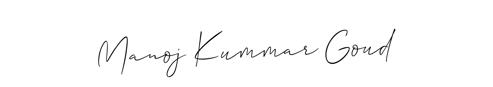 You can use this online signature creator to create a handwritten signature for the name Manoj Kummar Goud. This is the best online autograph maker. Manoj Kummar Goud signature style 2 images and pictures png