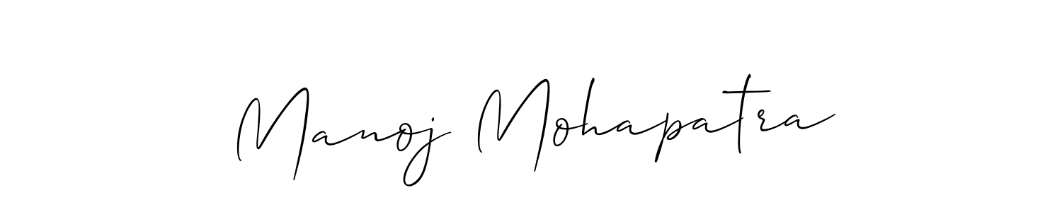 Also we have Manoj Mohapatra name is the best signature style. Create professional handwritten signature collection using Allison_Script autograph style. Manoj Mohapatra signature style 2 images and pictures png