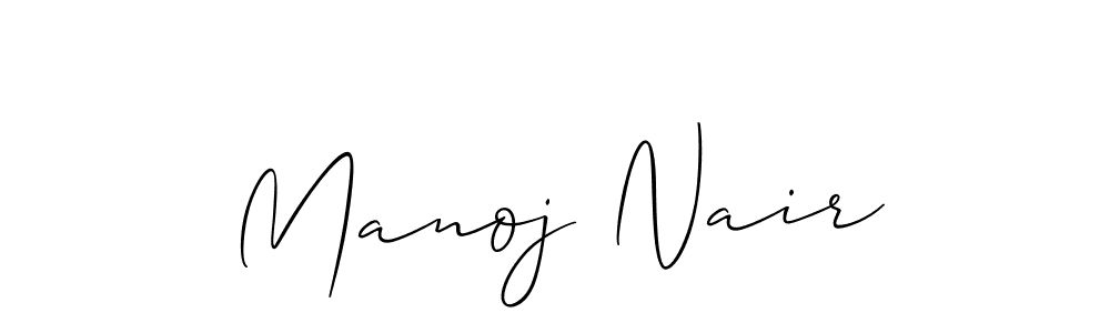 Also You can easily find your signature by using the search form. We will create Manoj Nair name handwritten signature images for you free of cost using Allison_Script sign style. Manoj Nair signature style 2 images and pictures png