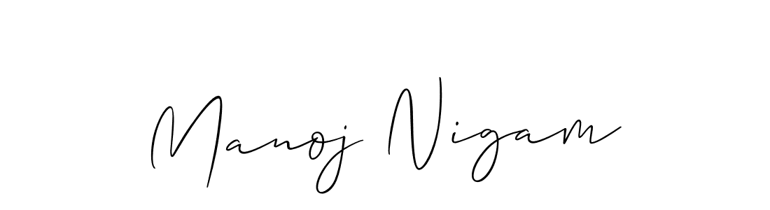 Once you've used our free online signature maker to create your best signature Allison_Script style, it's time to enjoy all of the benefits that Manoj Nigam name signing documents. Manoj Nigam signature style 2 images and pictures png