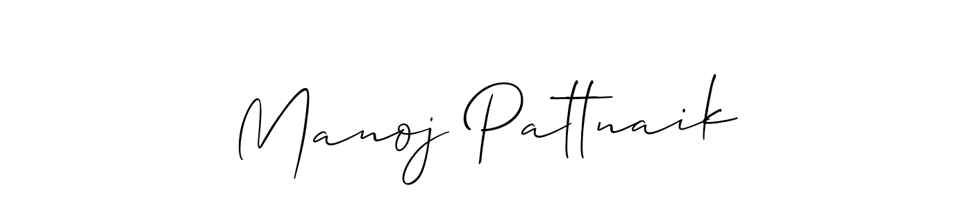 Use a signature maker to create a handwritten signature online. With this signature software, you can design (Allison_Script) your own signature for name Manoj Pattnaik. Manoj Pattnaik signature style 2 images and pictures png