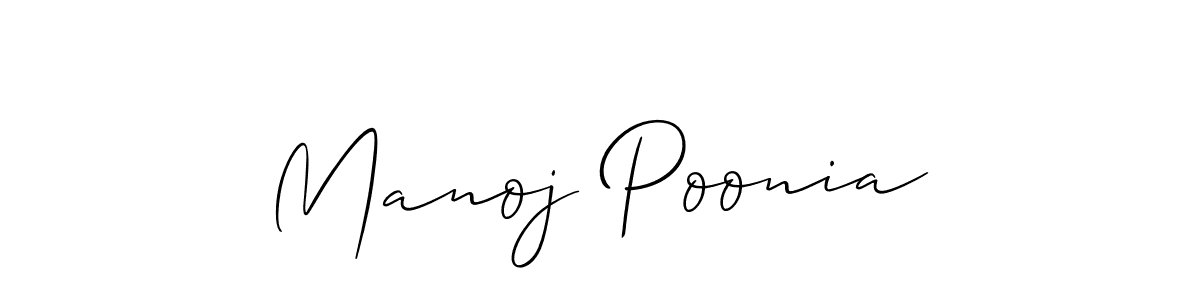 Also You can easily find your signature by using the search form. We will create Manoj Poonia name handwritten signature images for you free of cost using Allison_Script sign style. Manoj Poonia signature style 2 images and pictures png