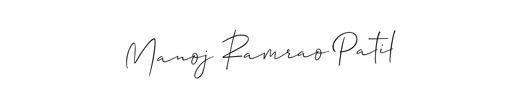 Make a beautiful signature design for name Manoj Ramrao Patil. Use this online signature maker to create a handwritten signature for free. Manoj Ramrao Patil signature style 2 images and pictures png