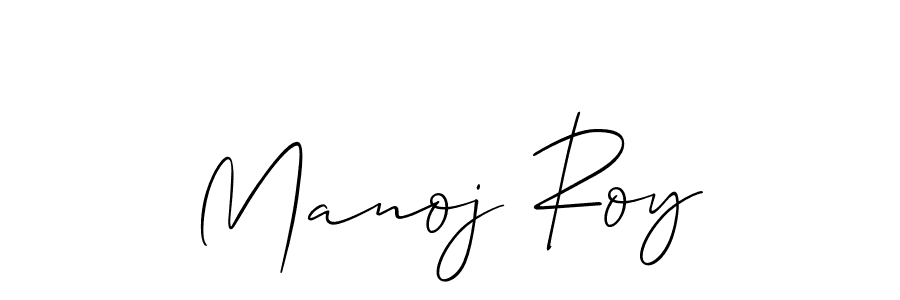 It looks lik you need a new signature style for name Manoj Roy. Design unique handwritten (Allison_Script) signature with our free signature maker in just a few clicks. Manoj Roy signature style 2 images and pictures png