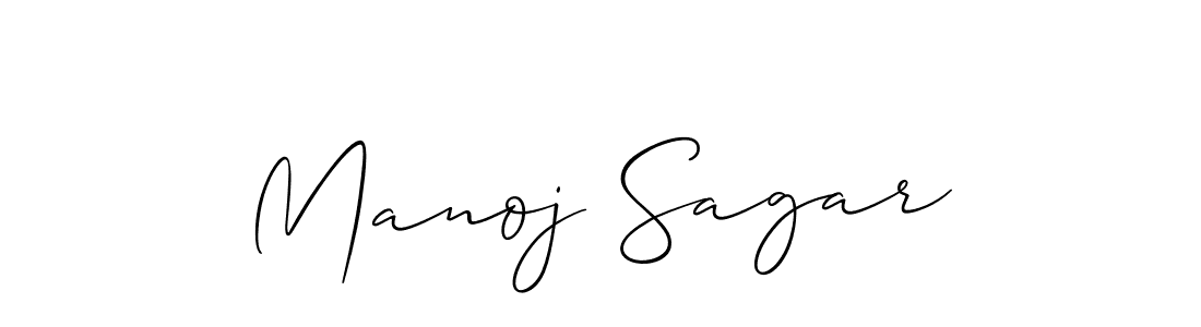 Also You can easily find your signature by using the search form. We will create Manoj Sagar name handwritten signature images for you free of cost using Allison_Script sign style. Manoj Sagar signature style 2 images and pictures png