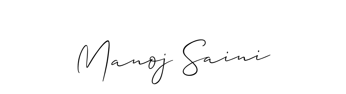 Once you've used our free online signature maker to create your best signature Allison_Script style, it's time to enjoy all of the benefits that Manoj Saini name signing documents. Manoj Saini signature style 2 images and pictures png
