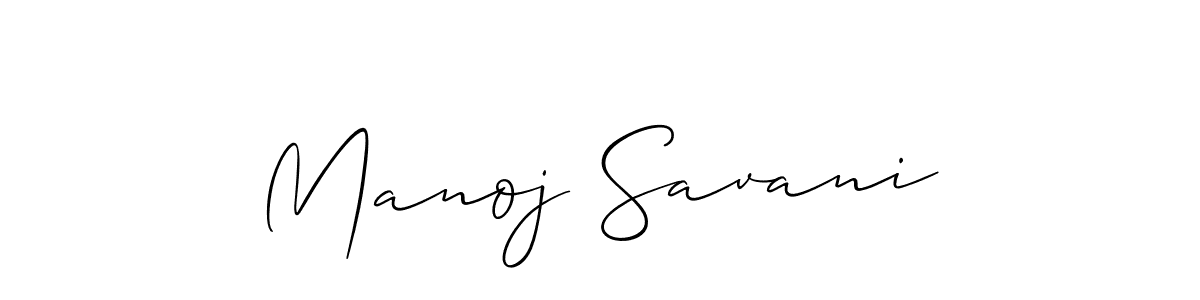 Once you've used our free online signature maker to create your best signature Allison_Script style, it's time to enjoy all of the benefits that Manoj Savani name signing documents. Manoj Savani signature style 2 images and pictures png