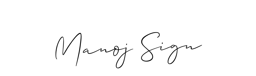 Also we have Manoj Sign name is the best signature style. Create professional handwritten signature collection using Allison_Script autograph style. Manoj Sign signature style 2 images and pictures png