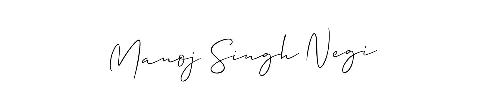 Similarly Allison_Script is the best handwritten signature design. Signature creator online .You can use it as an online autograph creator for name Manoj Singh Negi. Manoj Singh Negi signature style 2 images and pictures png