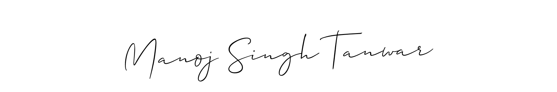 Once you've used our free online signature maker to create your best signature Allison_Script style, it's time to enjoy all of the benefits that Manoj Singh Tanwar name signing documents. Manoj Singh Tanwar signature style 2 images and pictures png