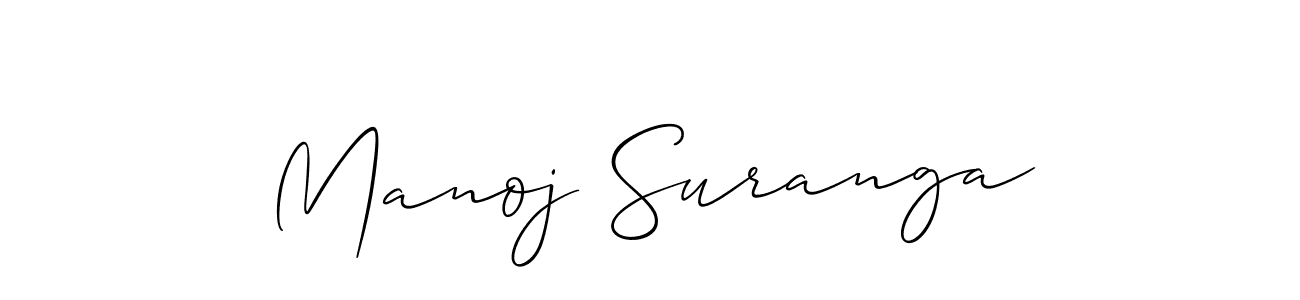 Once you've used our free online signature maker to create your best signature Allison_Script style, it's time to enjoy all of the benefits that Manoj Suranga name signing documents. Manoj Suranga signature style 2 images and pictures png