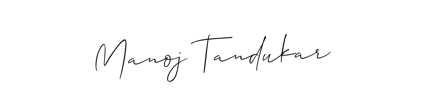 You should practise on your own different ways (Allison_Script) to write your name (Manoj Tandukar) in signature. don't let someone else do it for you. Manoj Tandukar signature style 2 images and pictures png