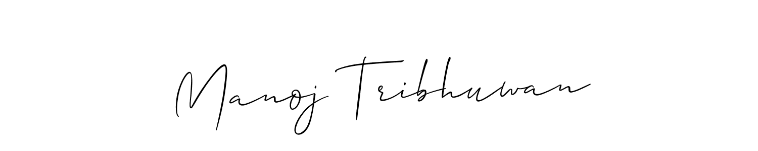 Once you've used our free online signature maker to create your best signature Allison_Script style, it's time to enjoy all of the benefits that Manoj Tribhuwan name signing documents. Manoj Tribhuwan signature style 2 images and pictures png