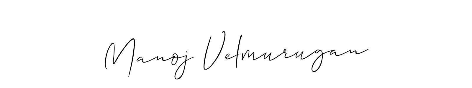 This is the best signature style for the Manoj Velmurugan name. Also you like these signature font (Allison_Script). Mix name signature. Manoj Velmurugan signature style 2 images and pictures png