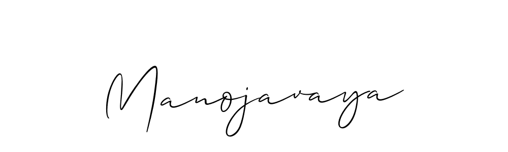 Also we have Manojavaya name is the best signature style. Create professional handwritten signature collection using Allison_Script autograph style. Manojavaya signature style 2 images and pictures png