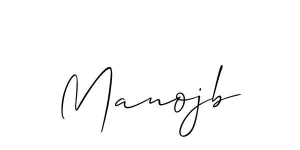 Manojb stylish signature style. Best Handwritten Sign (Allison_Script) for my name. Handwritten Signature Collection Ideas for my name Manojb. Manojb signature style 2 images and pictures png