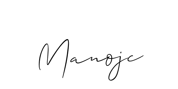 Also You can easily find your signature by using the search form. We will create Manojc name handwritten signature images for you free of cost using Allison_Script sign style. Manojc signature style 2 images and pictures png