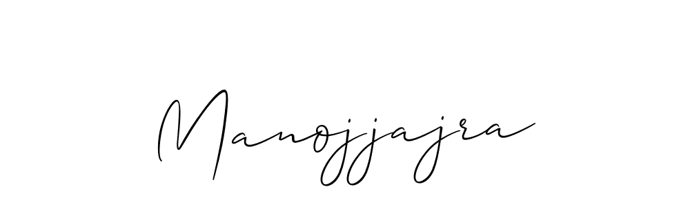 Create a beautiful signature design for name Manojjajra. With this signature (Allison_Script) fonts, you can make a handwritten signature for free. Manojjajra signature style 2 images and pictures png