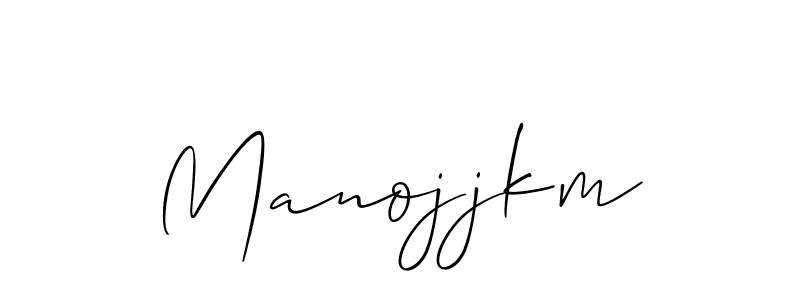 Also You can easily find your signature by using the search form. We will create Manojjkm name handwritten signature images for you free of cost using Allison_Script sign style. Manojjkm signature style 2 images and pictures png