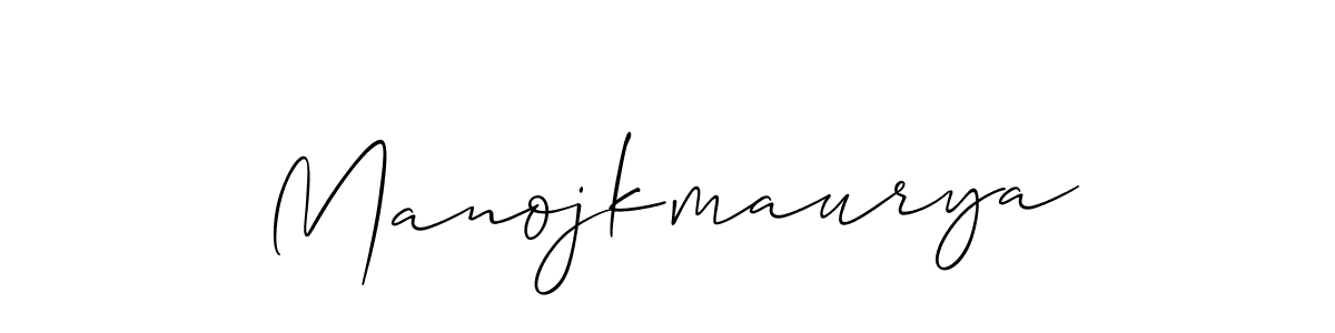 It looks lik you need a new signature style for name Manojkmaurya. Design unique handwritten (Allison_Script) signature with our free signature maker in just a few clicks. Manojkmaurya signature style 2 images and pictures png