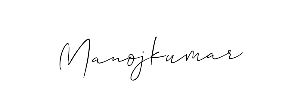Manojkumar stylish signature style. Best Handwritten Sign (Allison_Script) for my name. Handwritten Signature Collection Ideas for my name Manojkumar. Manojkumar signature style 2 images and pictures png