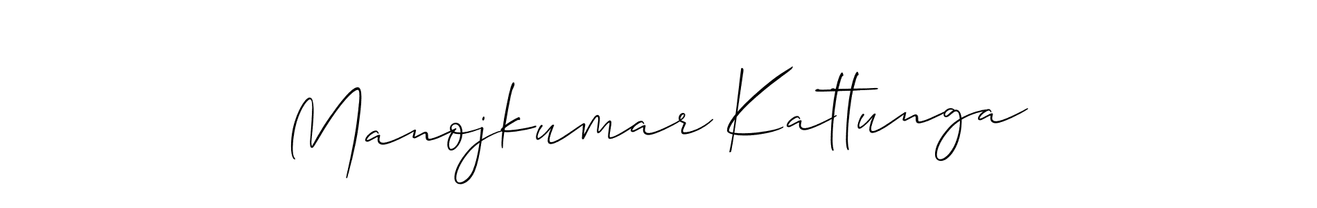 Once you've used our free online signature maker to create your best signature Allison_Script style, it's time to enjoy all of the benefits that Manojkumar Kattunga name signing documents. Manojkumar Kattunga signature style 2 images and pictures png