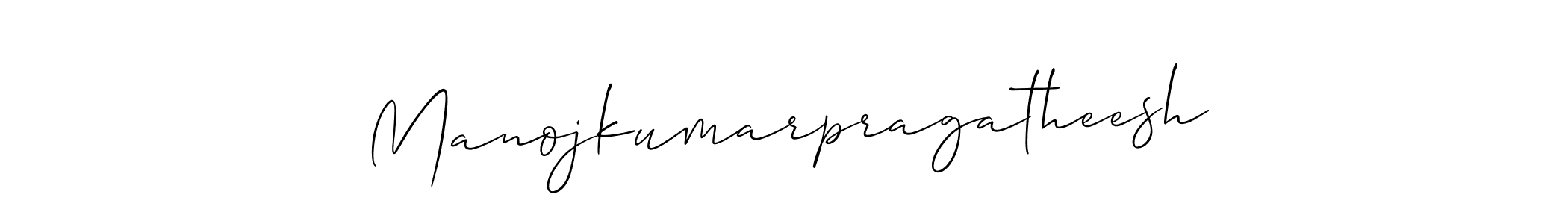 if you are searching for the best signature style for your name Manojkumarpragatheesh. so please give up your signature search. here we have designed multiple signature styles  using Allison_Script. Manojkumarpragatheesh signature style 2 images and pictures png