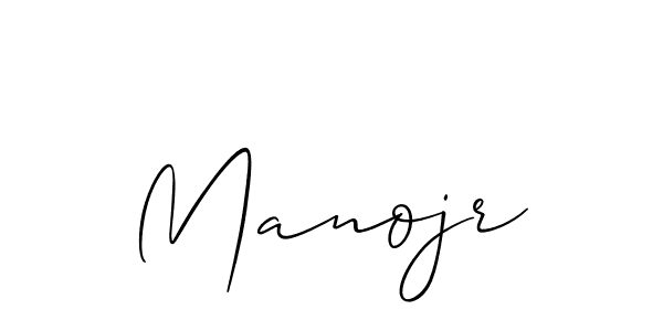 Best and Professional Signature Style for Manojr. Allison_Script Best Signature Style Collection. Manojr signature style 2 images and pictures png