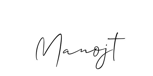 Create a beautiful signature design for name Manojt. With this signature (Allison_Script) fonts, you can make a handwritten signature for free. Manojt signature style 2 images and pictures png