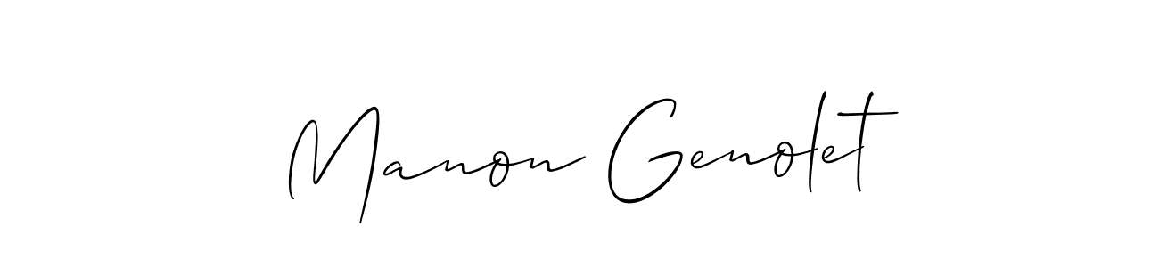 You can use this online signature creator to create a handwritten signature for the name Manon Genolet. This is the best online autograph maker. Manon Genolet signature style 2 images and pictures png