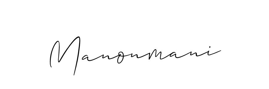 How to Draw Manonmani signature style? Allison_Script is a latest design signature styles for name Manonmani. Manonmani signature style 2 images and pictures png