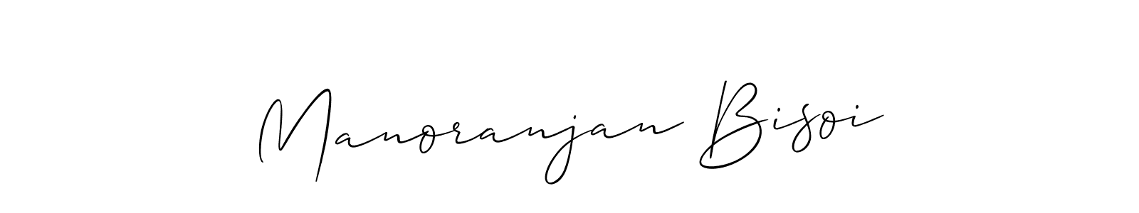 Make a short Manoranjan Bisoi signature style. Manage your documents anywhere anytime using Allison_Script. Create and add eSignatures, submit forms, share and send files easily. Manoranjan Bisoi signature style 2 images and pictures png